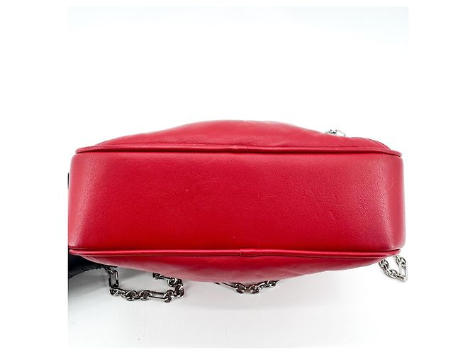 Maison Martin Margiela Maison Margiela Glam Slam Small Camera Bag Leather Small Rosso - vista 5
