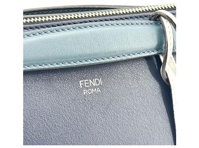 Borsa Fendi Selleria By The Way Medium in pelle Bianco - vista 6