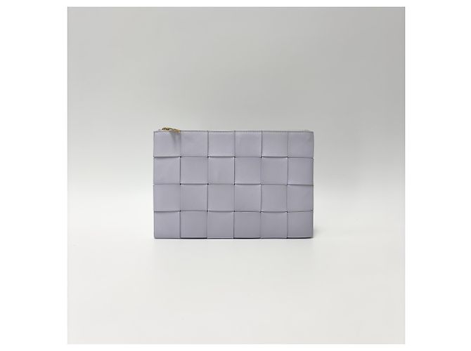 Bottega Veneta Mini clutch Intrecciato Mini Porpora - vista 3