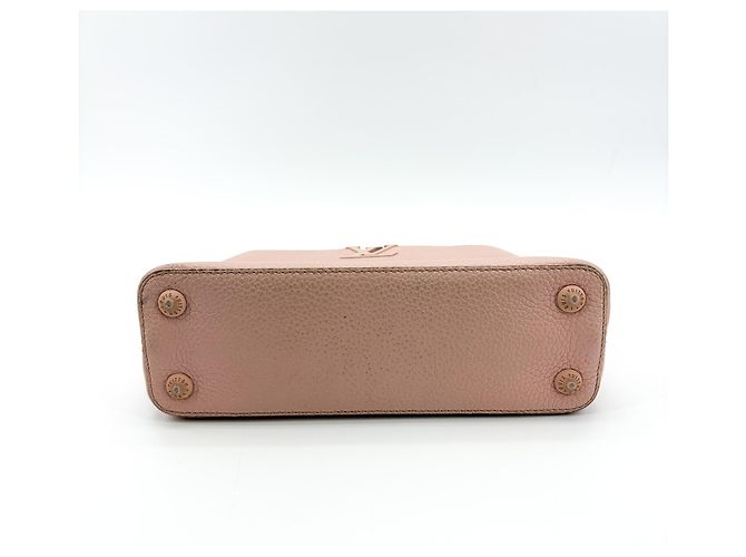 Louis Vuitton Flower Chain Capucines Leather BB Beige - vista 6