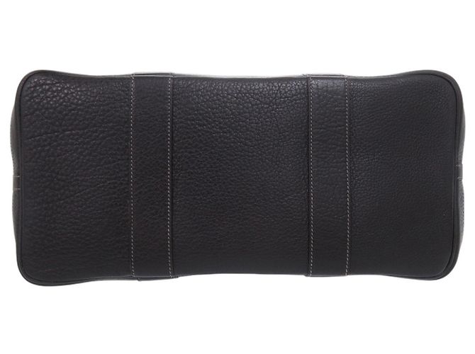 Hermès Hermes Garden Party 36 PM Tote Bag Braun Schwarz Roh - Ansicht 4