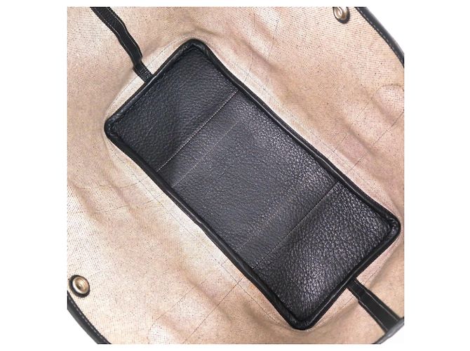 Hermès Hermes Garden Party 36 PM Tote Bag Braun Schwarz Roh - Ansicht 5