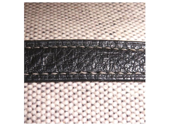 Hermès Hermes Garden Party 36 PM Tote Bag Braun Schwarz Roh - Ansicht 8