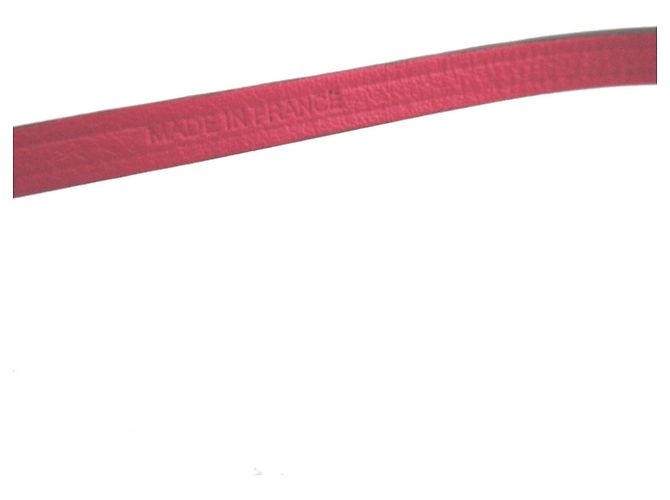 Hermès Portachiavi Hermes Pink Agneau Milo Rosa - vista 4