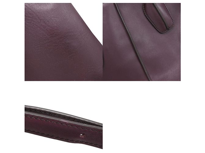 Tod's D-Styling Lederhandtasche Lila - Ansicht 10