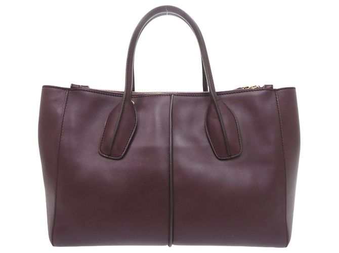 Tod's D-Styling Lederhandtasche Lila - Ansicht 2