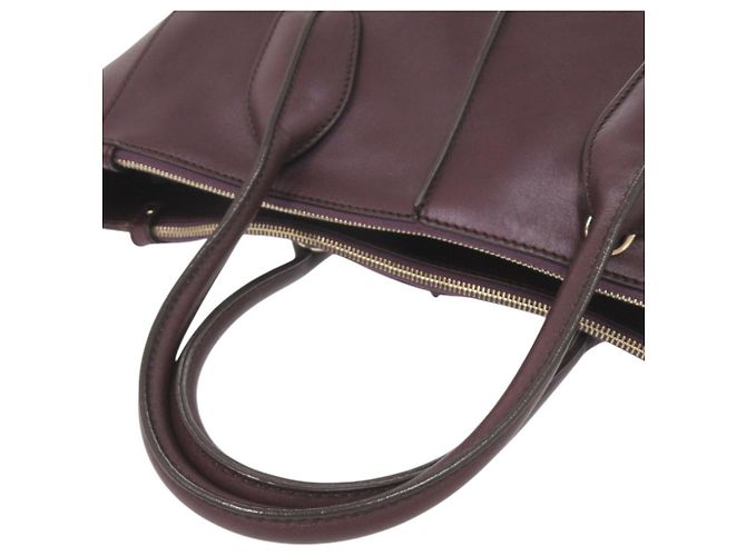 Tod's D-Styling Lederhandtasche Lila - Ansicht 5
