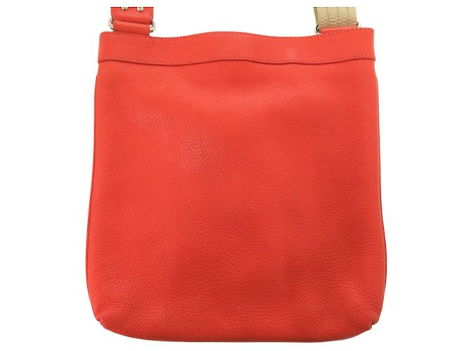 Borsa a tracolla Salvatore Ferragamo Gancini AU-21 B499 Arancione - vista 2