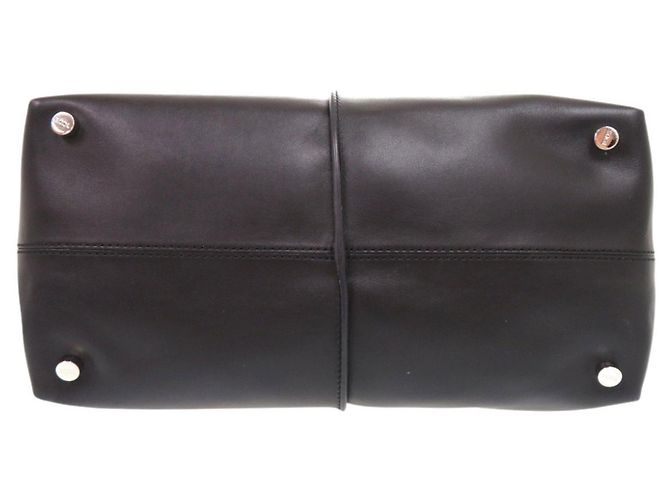 Borsa a mano Tod's D-Styling in pelle nera Nero - vista 3