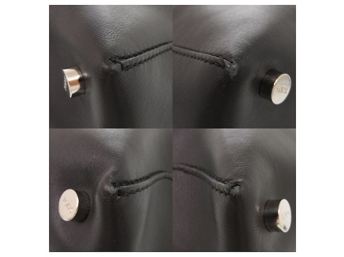 Borsa a mano Tod's D-Styling in pelle nera Nero - vista 4