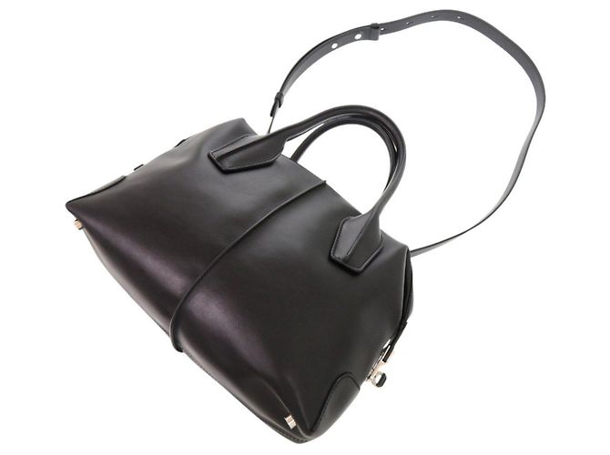 Borsa a mano Tod's D-Styling in pelle nera Nero - vista 6