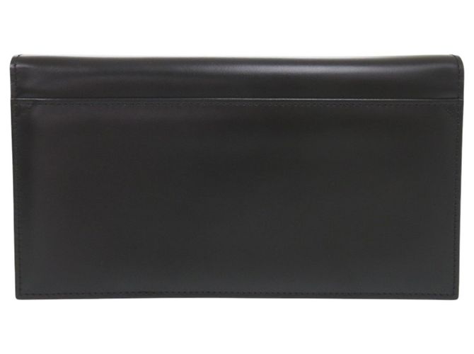 Bulgari Borsa a tracolla/pochette 2-Way in pelle nera con logo BVLGARI Nero - vista 3