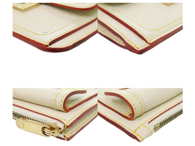 Louis Vuitton Suhali White Clutch Tasche Weiß - Ansicht 4