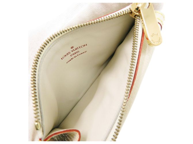 Louis Vuitton Suhali White Clutch Tasche Weiß - Ansicht 5