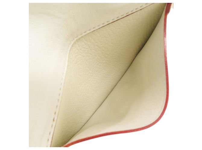 Louis Vuitton Suhali White Clutch Tasche Weiß - Ansicht 6
