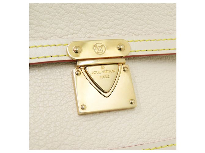 Louis Vuitton Suhali White Clutch Tasche Weiß - Ansicht 7