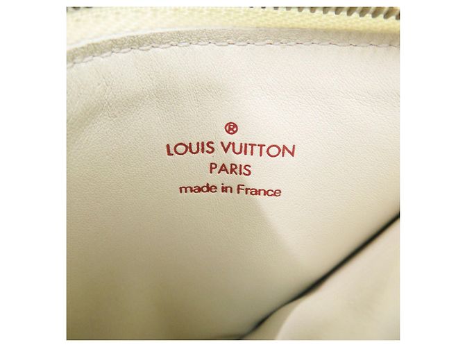 Louis Vuitton Suhali White Clutch Tasche Weiß - Ansicht 8