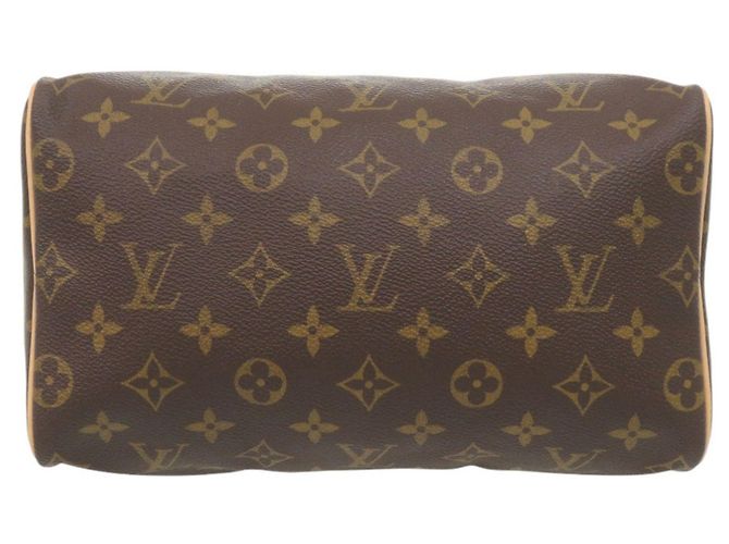 Borsa Louis Vuitton Speedy 25 Monogram Marrone Monogramma - vista 3