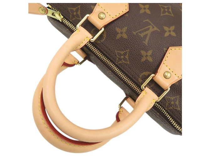 Borsa Louis Vuitton Speedy 25 Monogram Marrone Monogramma - vista 7