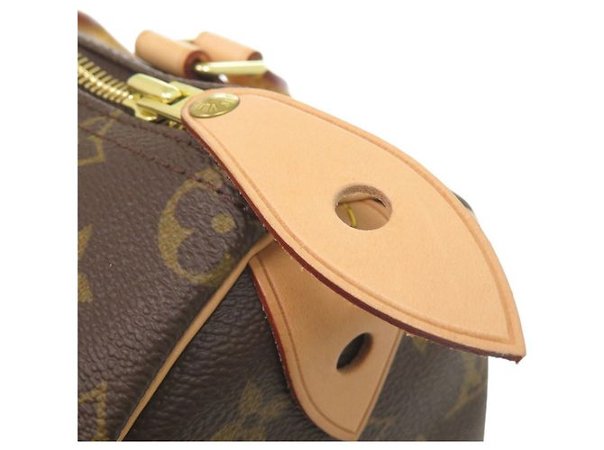 Borsa Louis Vuitton Speedy 25 Monogram Marrone Monogramma - vista 9