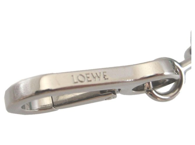 Correa de hombro de metal azul claro Loewe Donut Chain Plata - vista 4