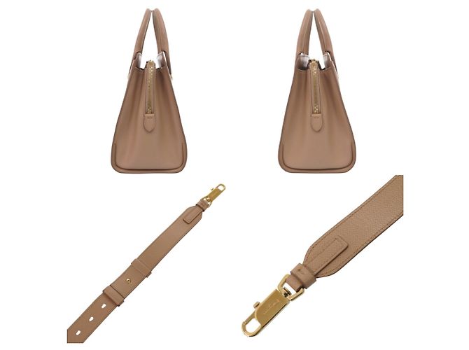 Borsa a tracolla in pelle Today di Salvatore Ferragamo Beige - vista 10