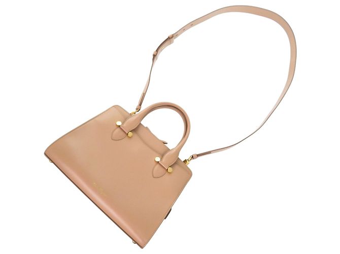 Borsa a tracolla in pelle Today di Salvatore Ferragamo Beige - vista 3
