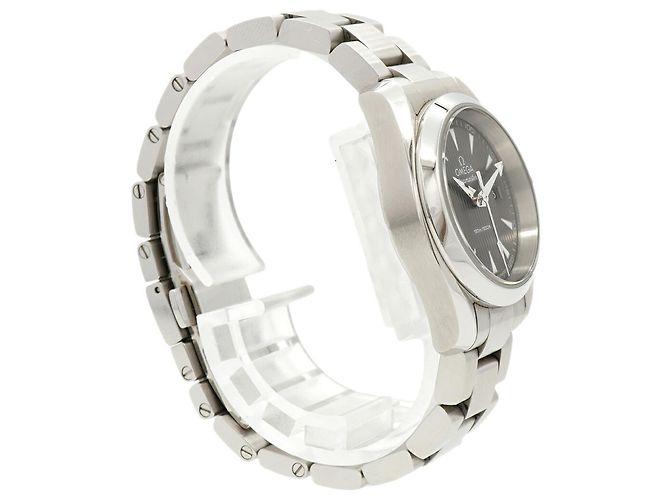 Orologio Omega Seamaster Aqua Terra Quadrante Grigio Donna - vista 3