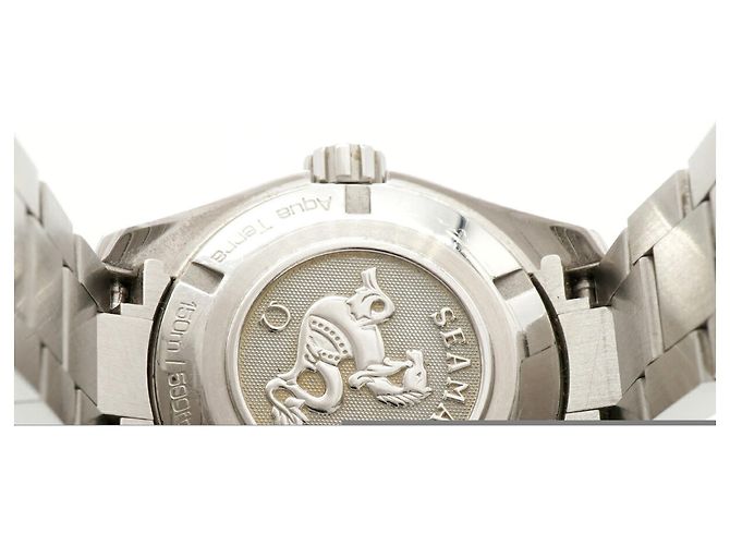 Orologio Omega Seamaster Aqua Terra Quadrante Grigio Donna - vista 5