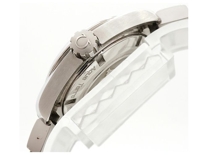 Orologio Omega Seamaster Aqua Terra Quadrante Grigio Donna - vista 9
