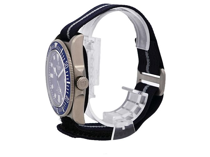 Autre Marque Orologio da uomo Tudor Pelagos FXD 25707B 25 Quadrante Blu - vista 2
