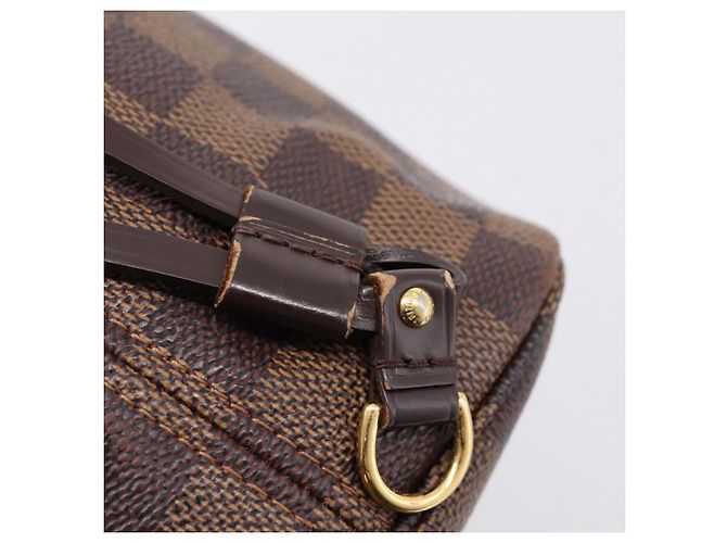 Borsa Tote LOUIS VUITTON Damier Ebene Neverfull PM N51109 LV Auth ep15899 - vista 17