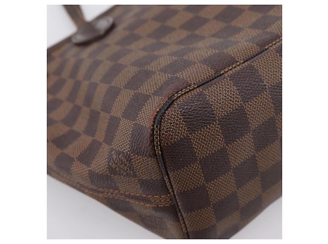 Borsa Tote LOUIS VUITTON Damier Ebene Neverfull PM N51109 LV Auth ep15899 - vista 20