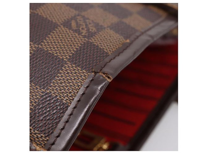 Borsa Tote LOUIS VUITTON Damier Ebene Neverfull PM N51109 LV Auth ep15899 - vista 8