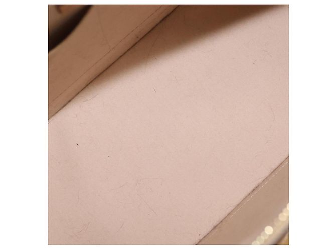 LOUIS VUITTON Monogram Vernis Alma PM Hand Bag Beige M90170 LV Auth ka6313A - vista 8