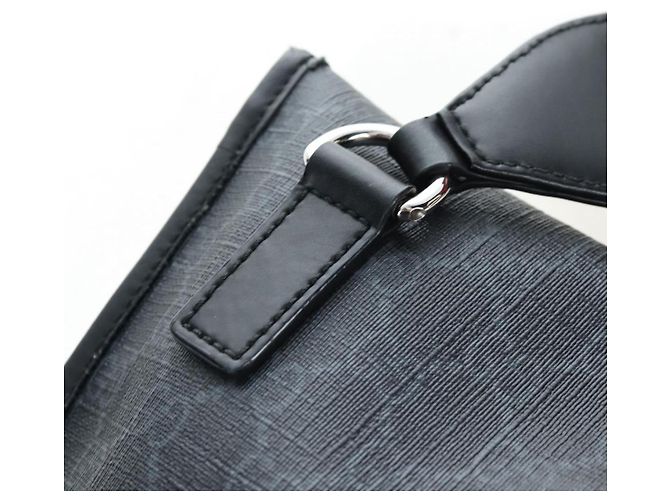 Borsa a tracolla GUCCI GG Supreme Sherry Line PVC Nero 599521 Auth ep15871A - vista 16
