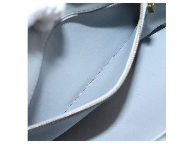 LOUIS VUITTON Monogram Vernis Houston Hand Bag Gris M91053 LV Auth gh2377 Grau - Ansicht 22