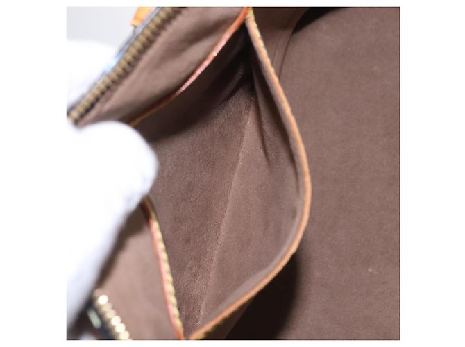 Borsa a mano LOUIS VUITTON Monogram Multicolor Alma Nero M92646 LV Auth ka6314V - vista 24