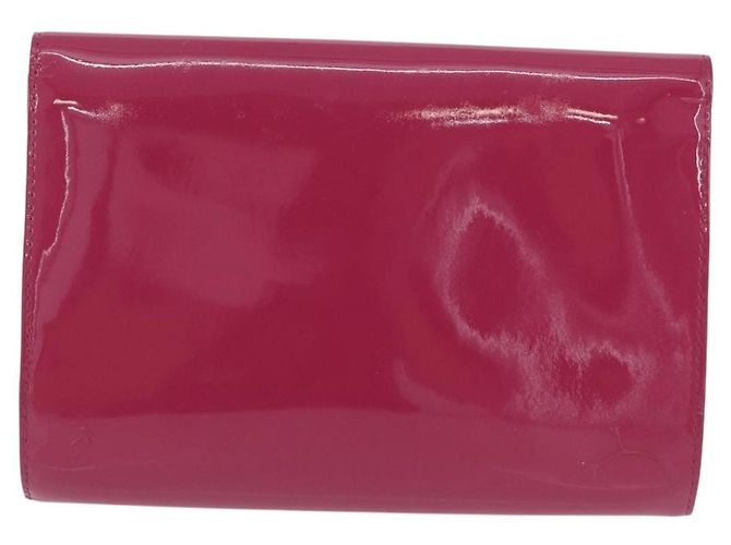 LOUIS VUITTON Pochette Louise EW Clutch Bag Rose Andian M94270 LV Auth ka6341 - vista 2