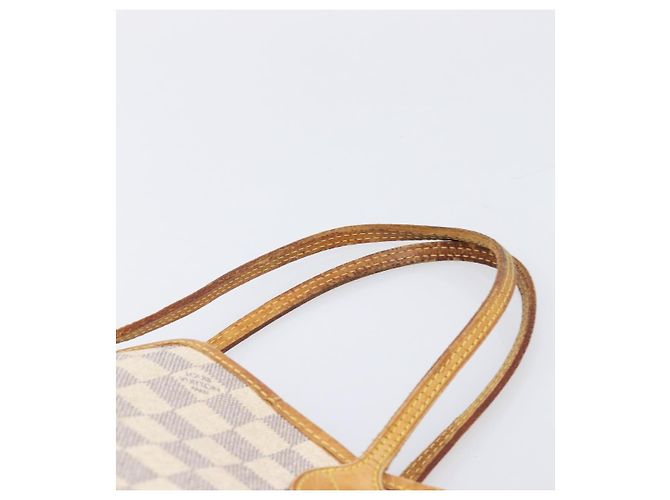Borsa Tote LOUIS VUITTON Damier Azur Neverfull PM N41362 LV Auth ep15839 - vista 14