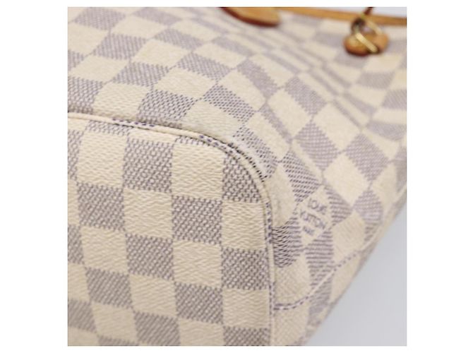 Borsa Tote LOUIS VUITTON Damier Azur Neverfull PM N41362 LV Auth ep15839 - vista 15
