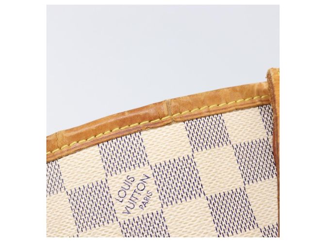 Borsa Tote LOUIS VUITTON Damier Azur Neverfull PM N41362 LV Auth ep15839 - vista 22