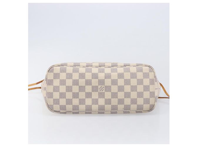 Borsa Tote LOUIS VUITTON Damier Azur Neverfull PM N41362 LV Auth ep15839 - vista 5