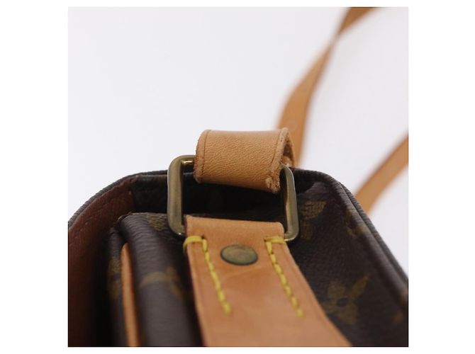 LOUIS VUITTON Monogram Cartouchiere MM Shoulder Bag M51253 LV Auth ka6304 Monogramma - vista 16