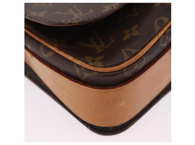 LOUIS VUITTON Monogram Cartouchiere MM Shoulder Bag M51253 LV Auth ka6304 Monogramma - vista 17