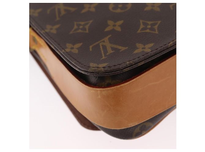 LOUIS VUITTON Monogram Cartouchiere MM Shoulder Bag M51253 LV Auth ka6304 Monogramma - vista 19