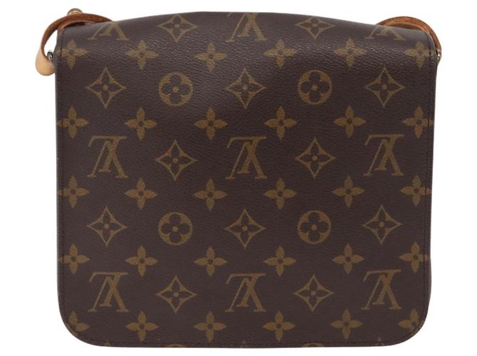 LOUIS VUITTON Monogram Cartouchiere MM Shoulder Bag M51253 LV Auth ka6304 Monogramma - vista 2