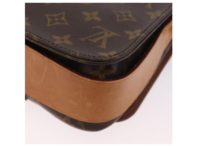 LOUIS VUITTON Monogram Cartouchiere MM Shoulder Bag M51253 LV Auth ka6304 Monogramma - vista 20