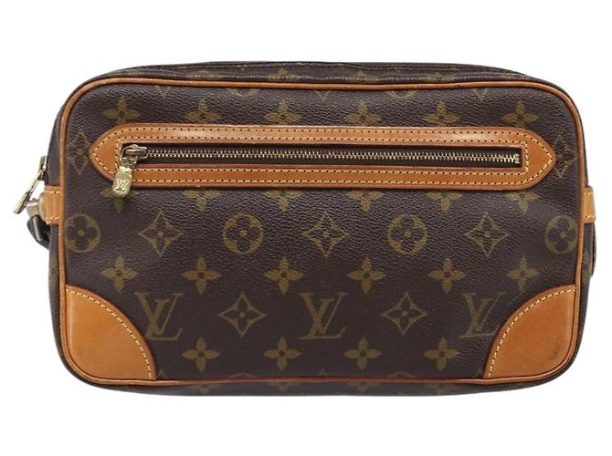 LOUIS VUITTON Monogram Marly Dragonne GM Clutch Bag M51825 LV Auth ep15922 Monogramma - vista 13
