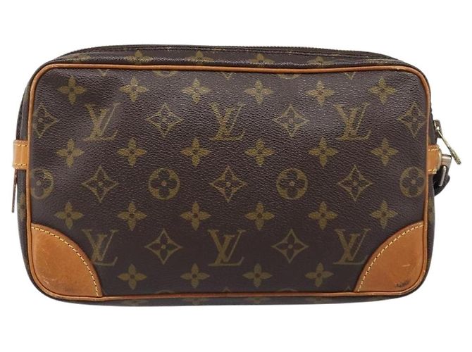 LOUIS VUITTON Monogram Marly Dragonne GM Clutch Bag M51825 LV Auth ep15922 Monogramma - vista 2